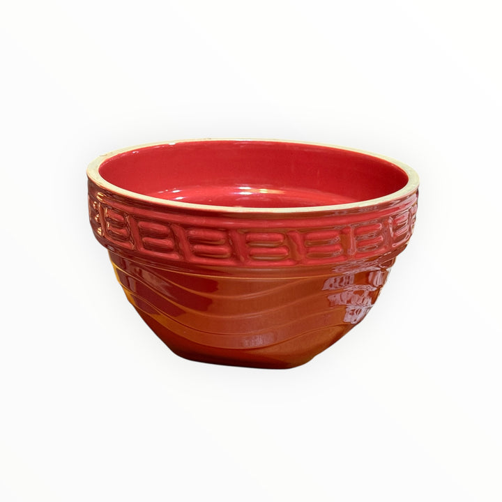 Rustic Red Bowl
