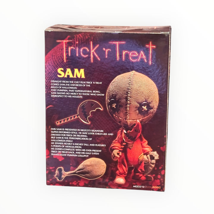 Mezco Trick R Treat Stylized Sam 6" Horror Movie Figure Horror Collectible