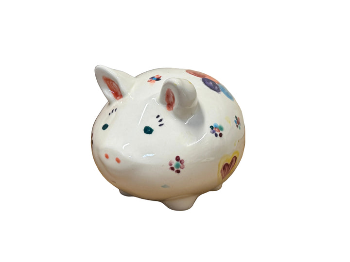 Piggy Bank - Floral Pig