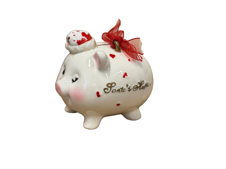 Piggy Bank - Santa&