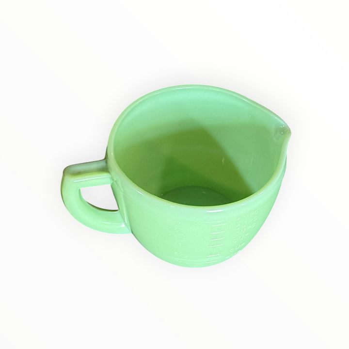 McKee Jadeite 2 Cup Pitcher