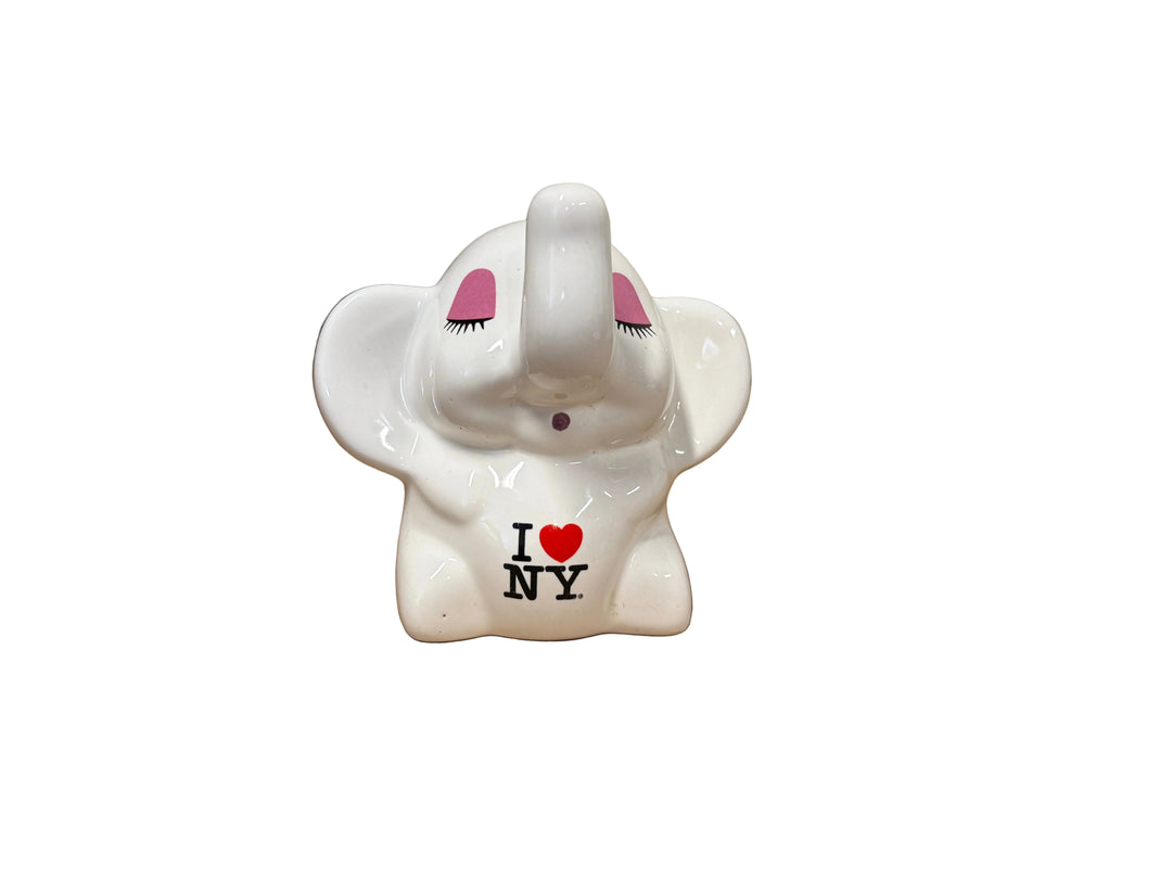Piggy Bank - I Love New York Elephant