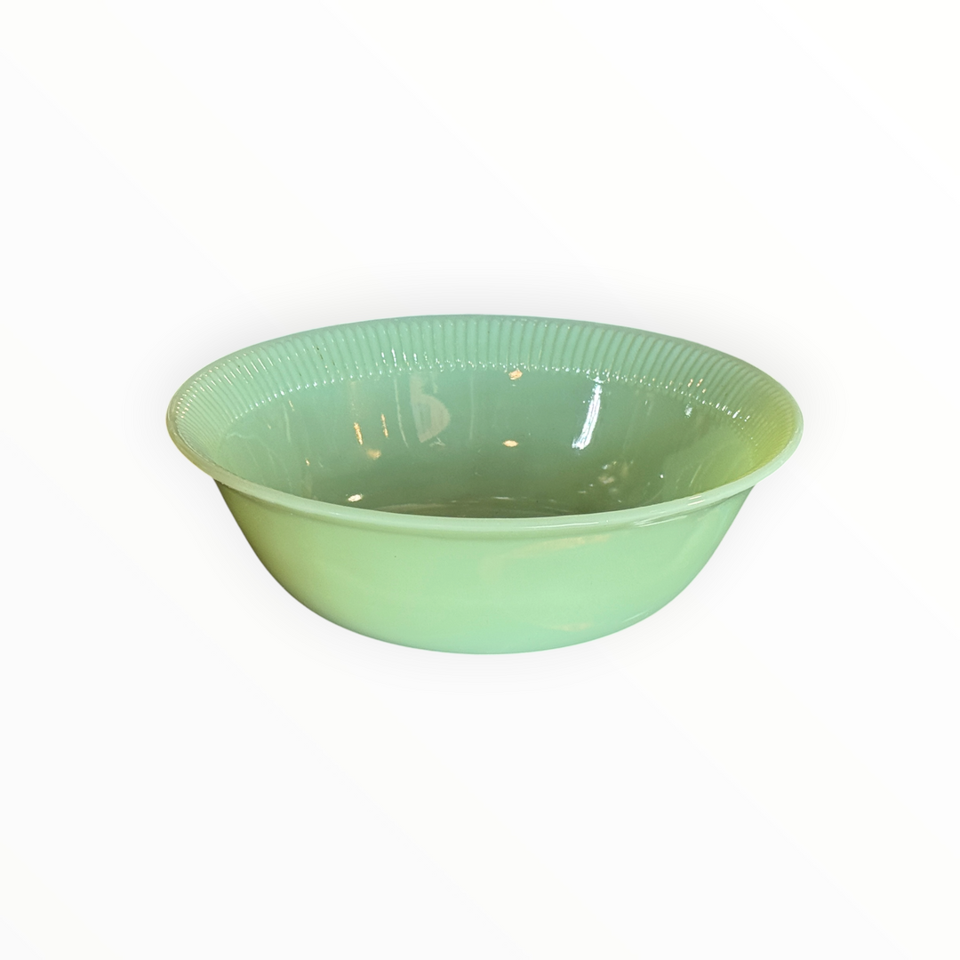Fireking Jadeite Serving Bowl