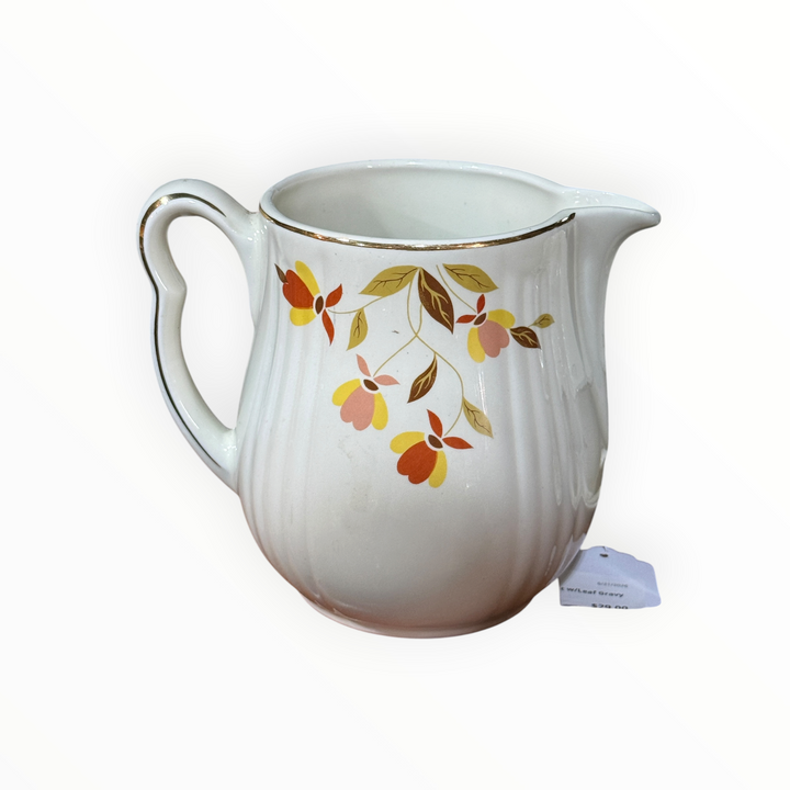 Hall China Aladdin Pitcher "Autumn Leaf"