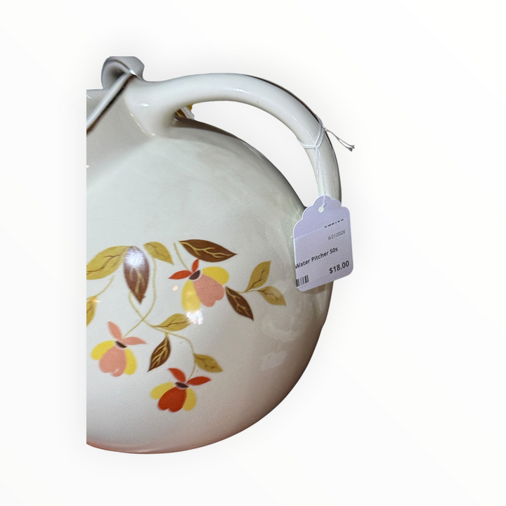 Hall China Aladdin Ball Jug "Autumn Leaf"