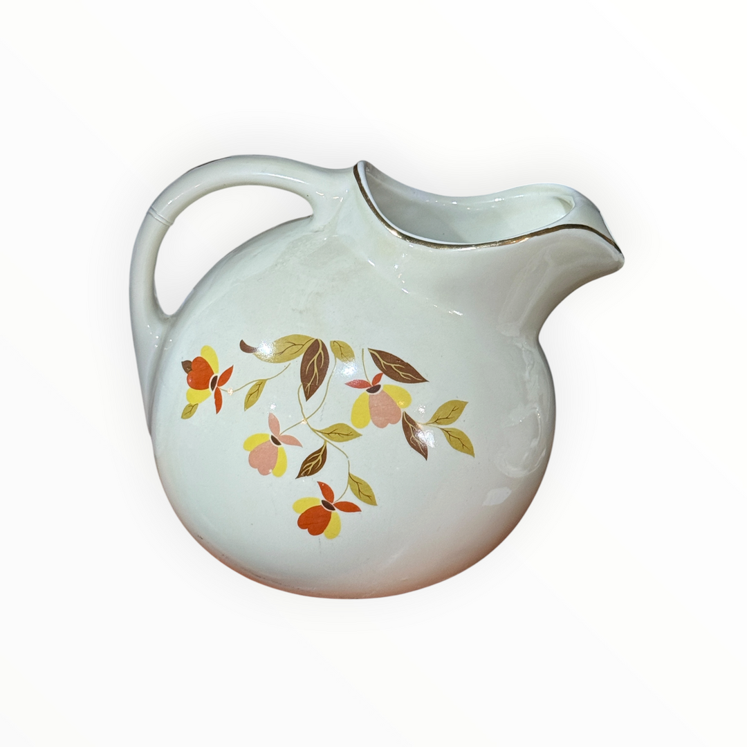 Hall China Aladdin Ball Jug "Autumn Leaf"