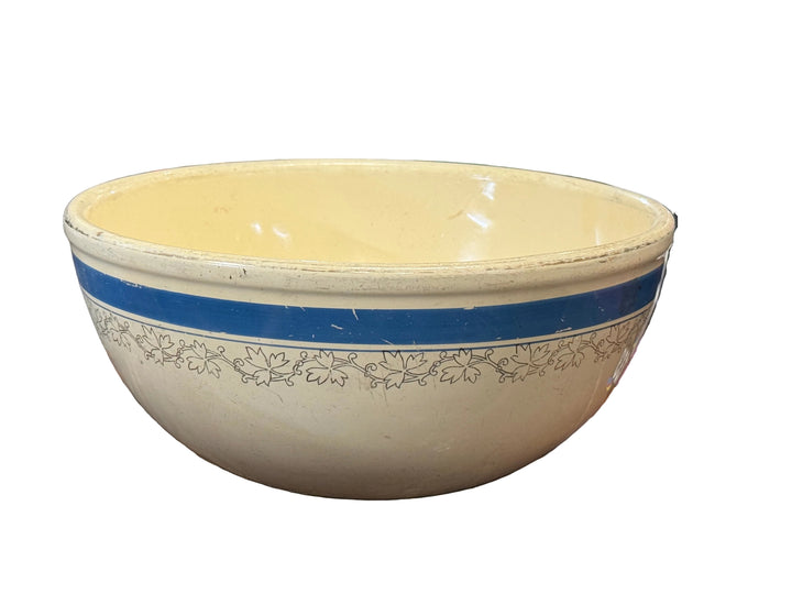 Homer Laughlin Ivy Blue Stripe Mixing Bowl