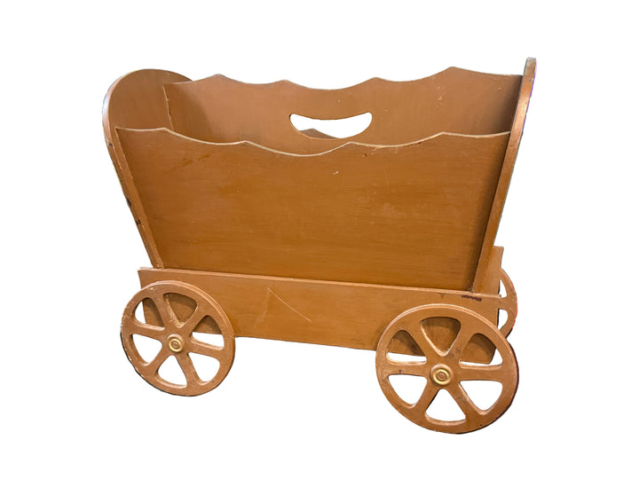 Wooden Wagon Magazine Holder