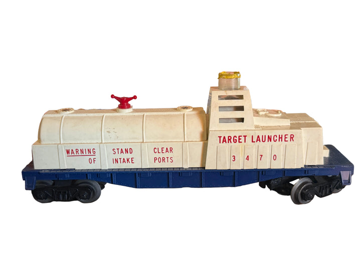 Trains - Lionel No. 3470 US Army Target Launcher Car O Gauge