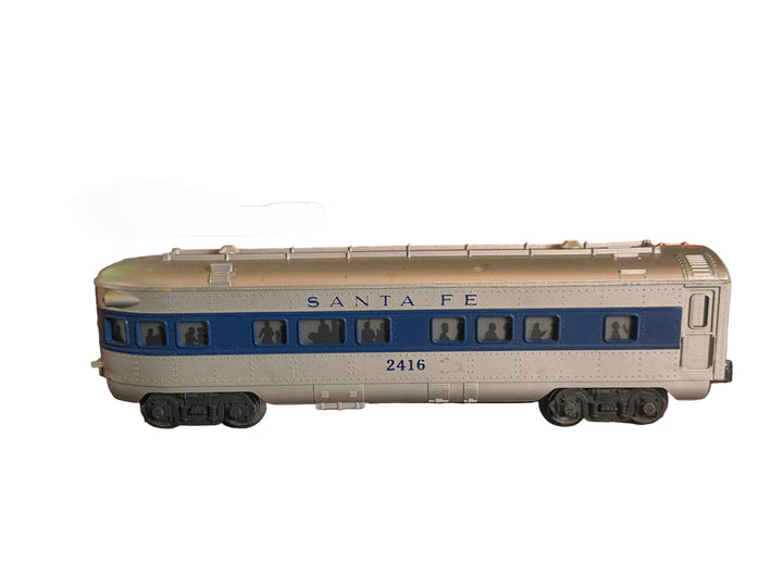 Trains - Lionel Postwar O Gauge Santa Fe Passenger Car