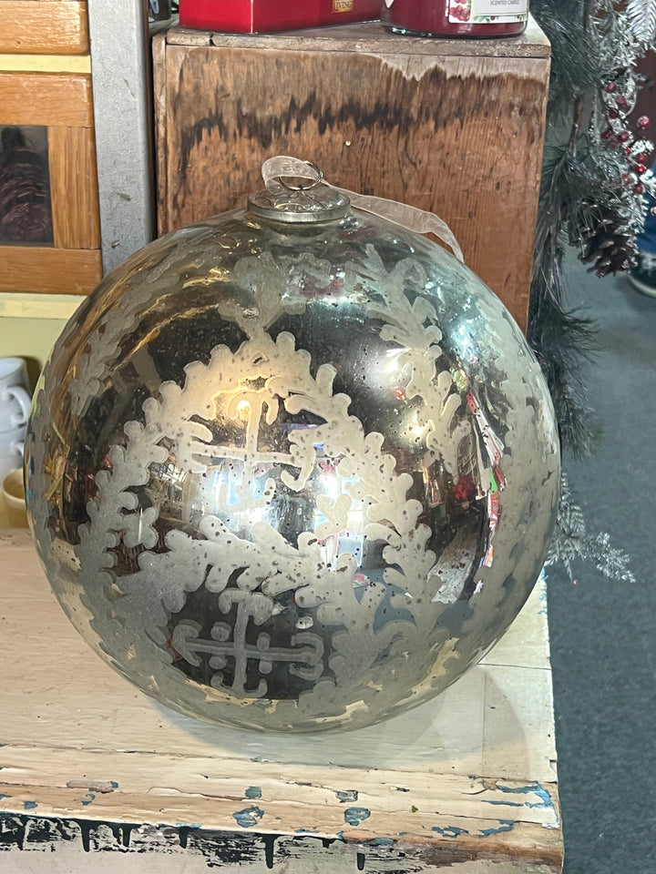 Mercury Glass - Large Ornament