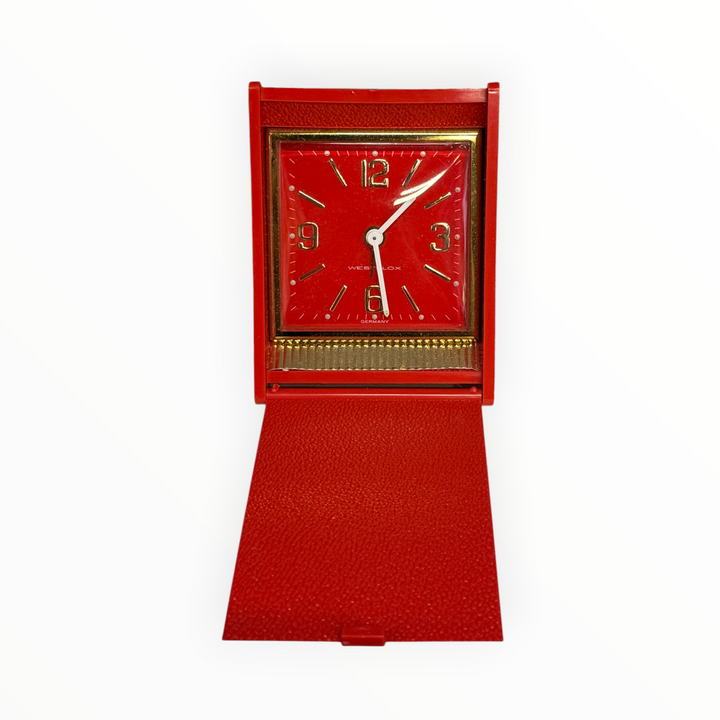 Vintage Westclox Travel Alarm clock from Germany