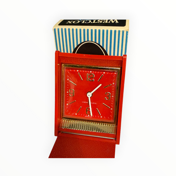 Vintage Westclox Travel Alarm clock from Germany