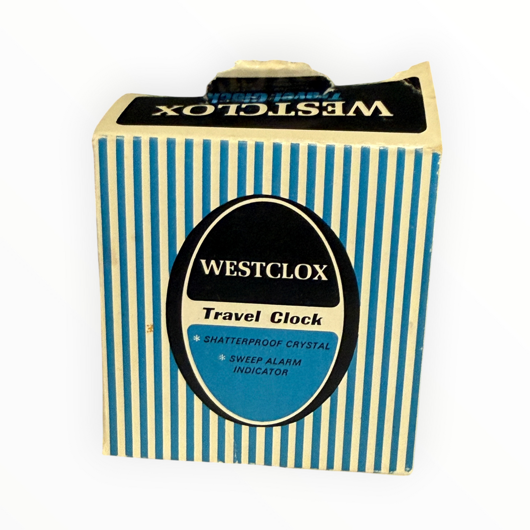 Vintage Westclox Travel Alarm clock from Germany