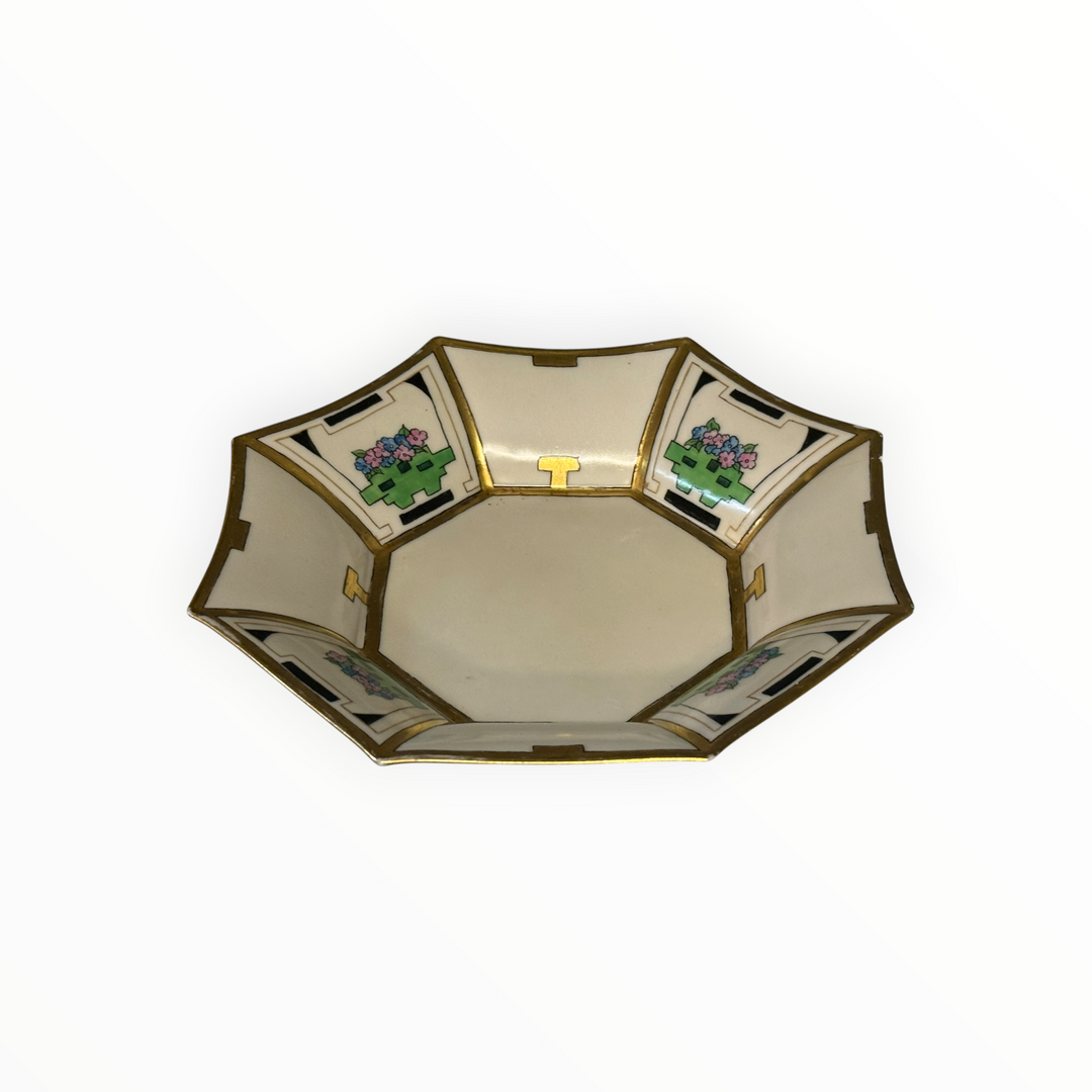 Antique Art Deco Dessert Dish