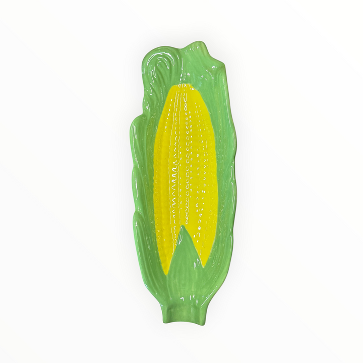 Ceramic Corn on the Cob Serving Plates