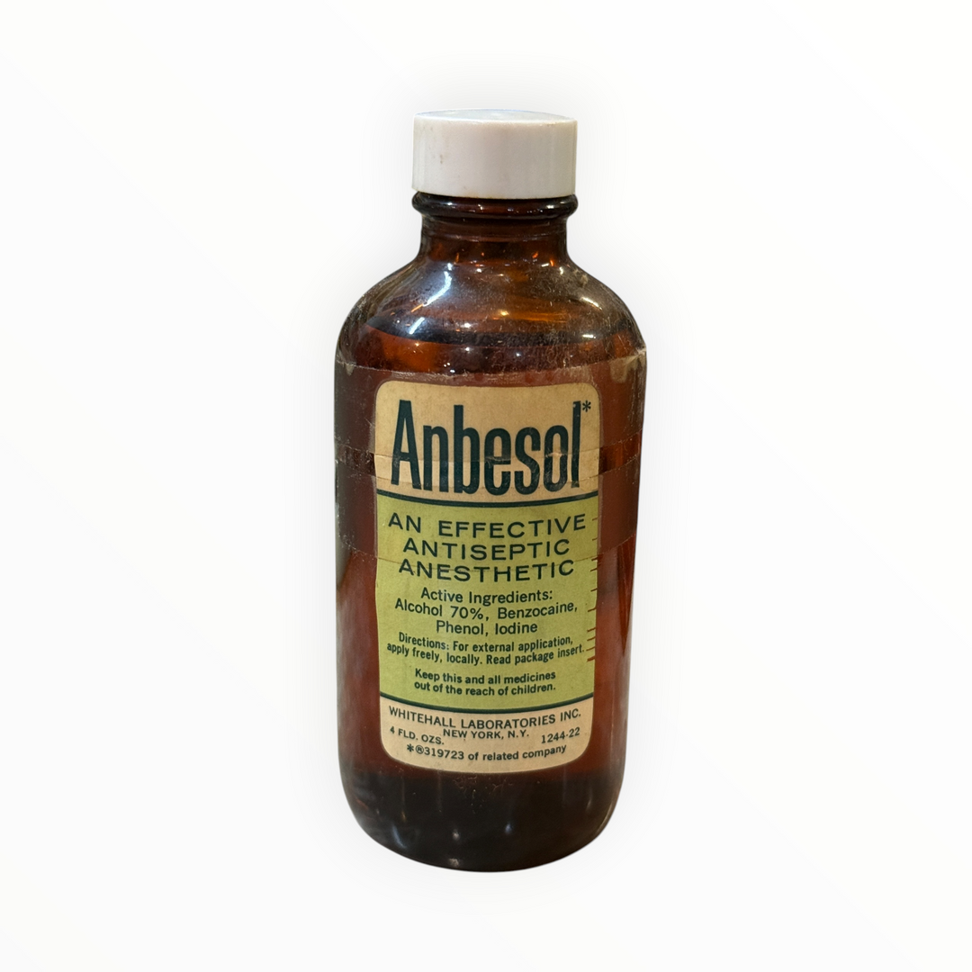 Vintage Ambesol Bottle 4 Oz