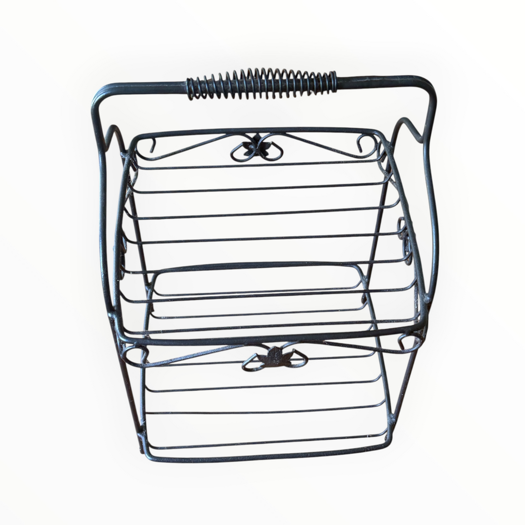 Longaberger Wrought Iron 2 Tier Server/Stand