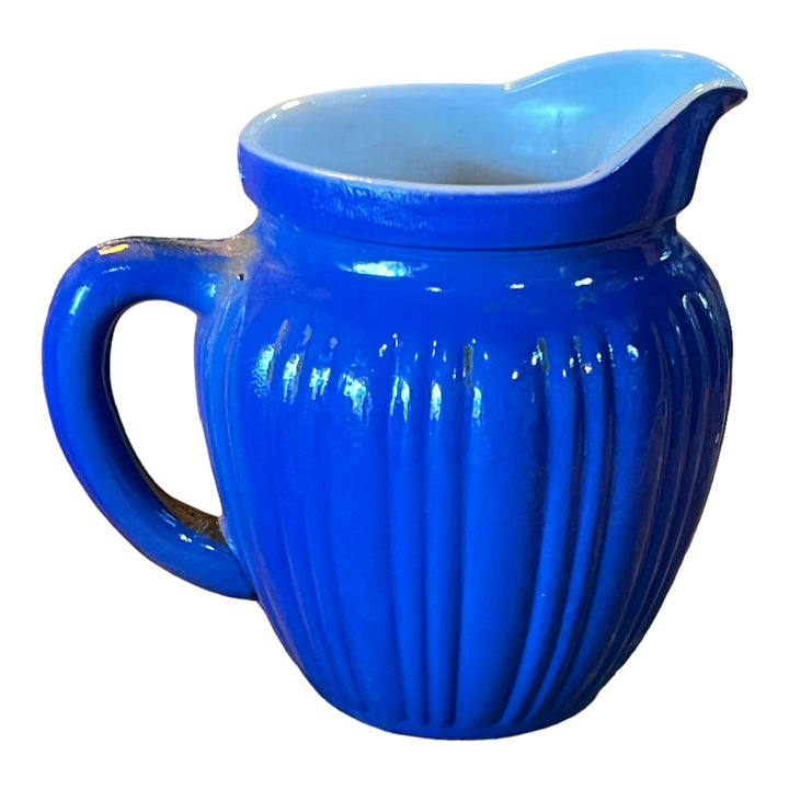 Hazel Atlas Cobalt Milk Pitcher