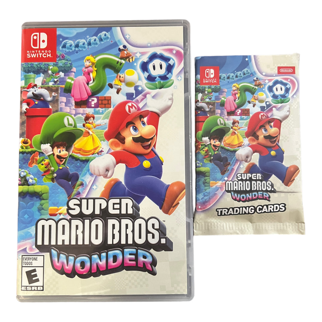 Nintendo Switch Game - Super Mario Bros. Wonderland Walmart Cards