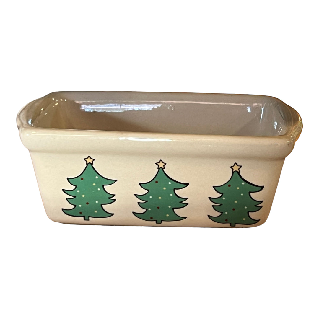 Great Gatherings Small Bread Pan - Christmas Trees