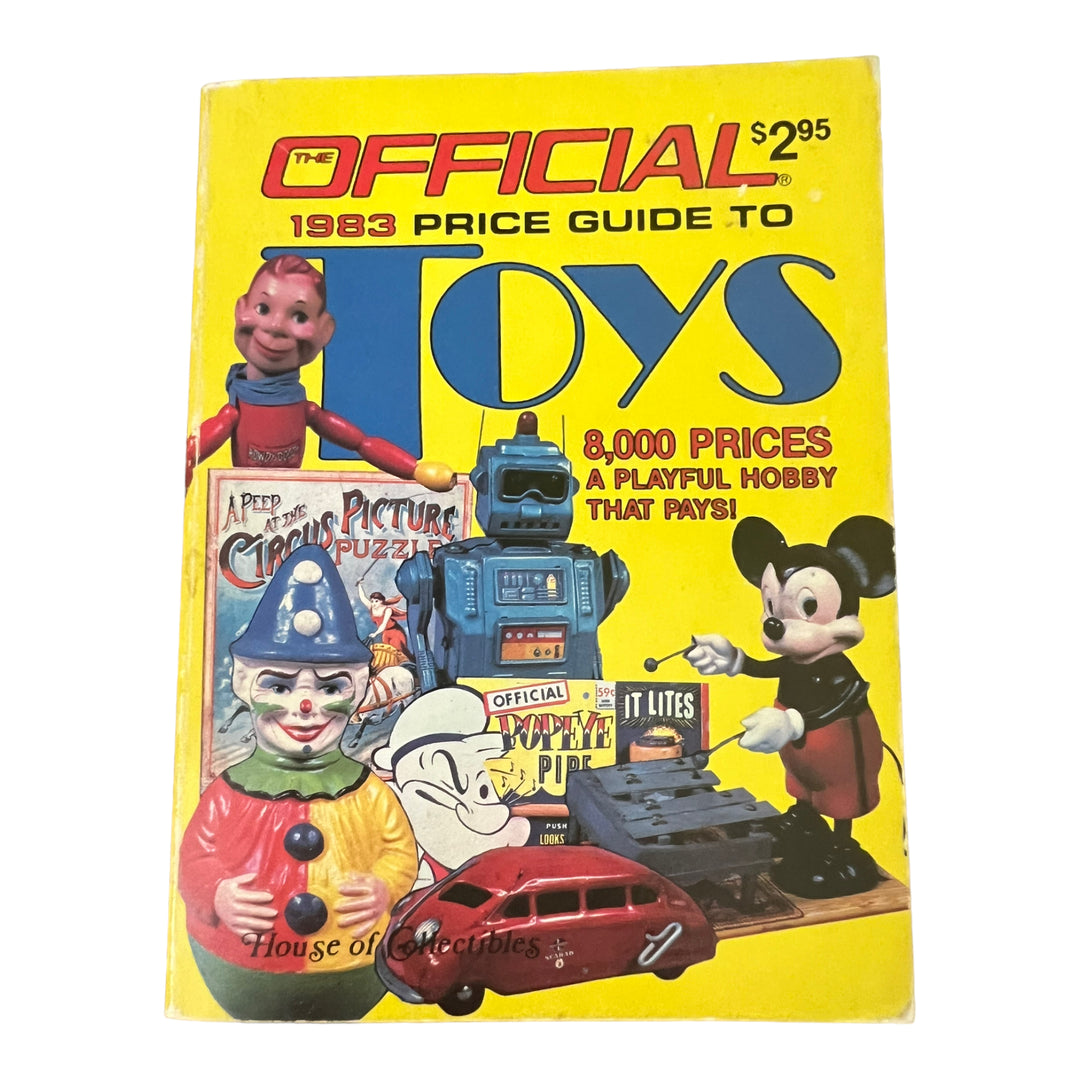 Official 1983 Price Guide to Toys