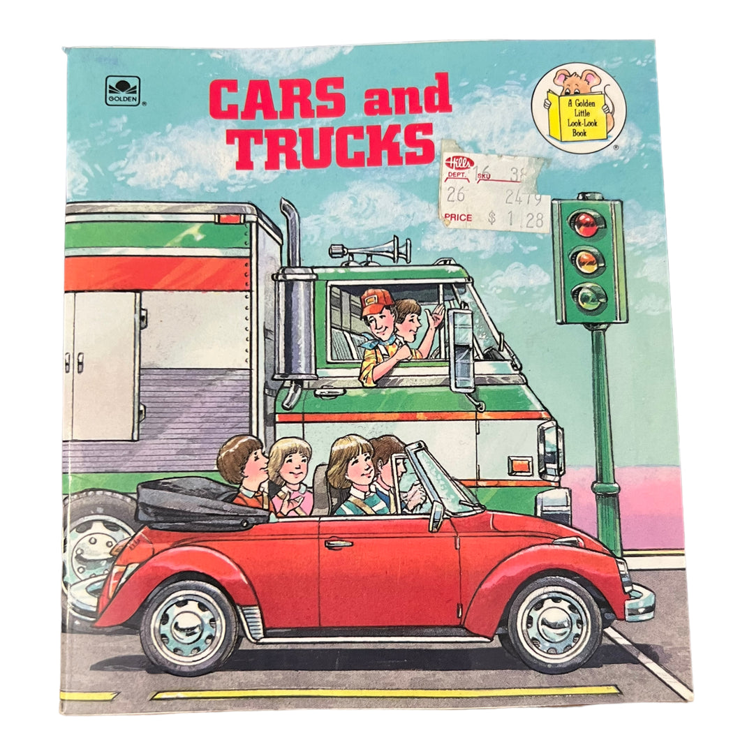 A Golden Little Look Look Book - Cars & Trucks