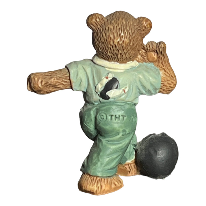 Miniature - Resin Bowling Bear