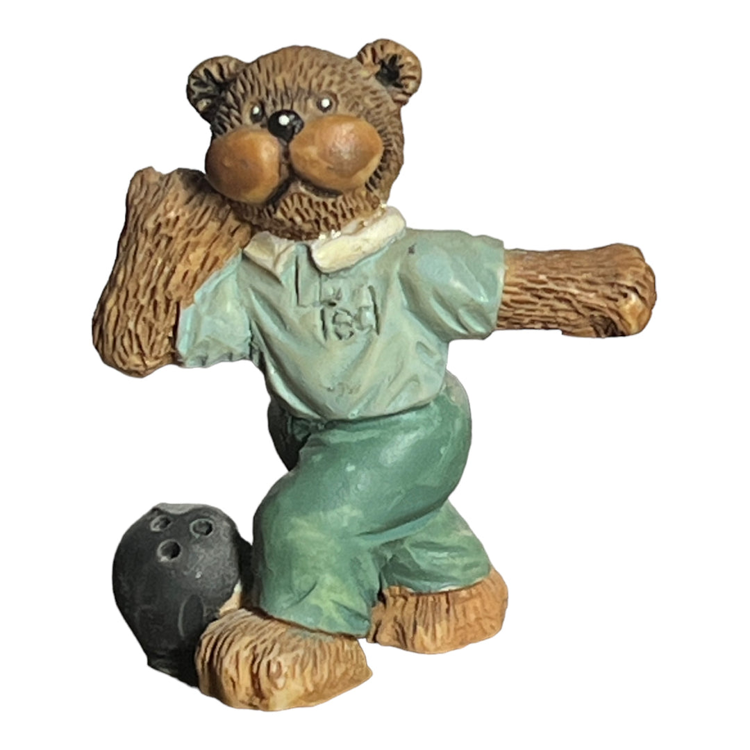 Miniature - Resin Bowling Bear