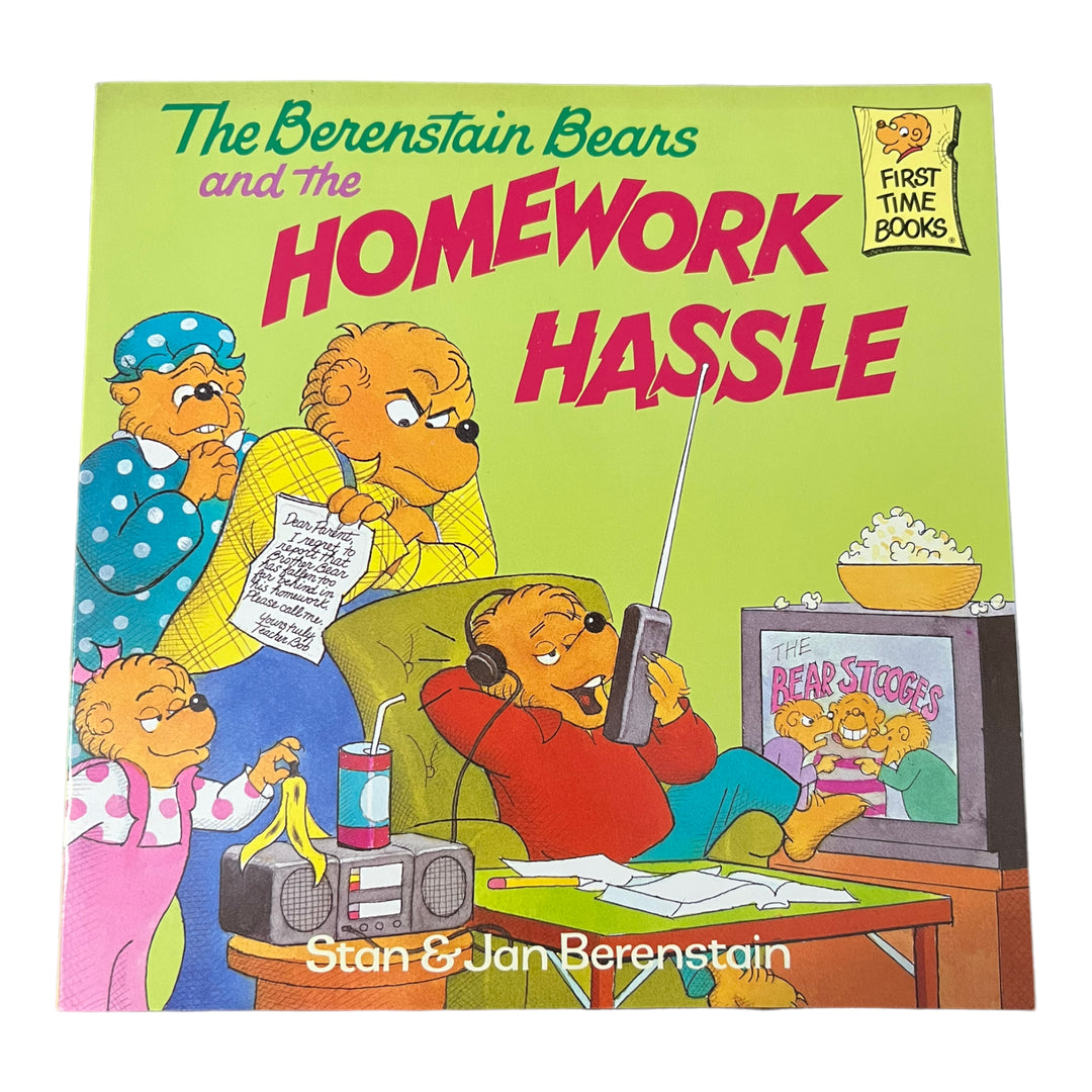 First Time Books - The Berenstain Bears and The Homework Hassle