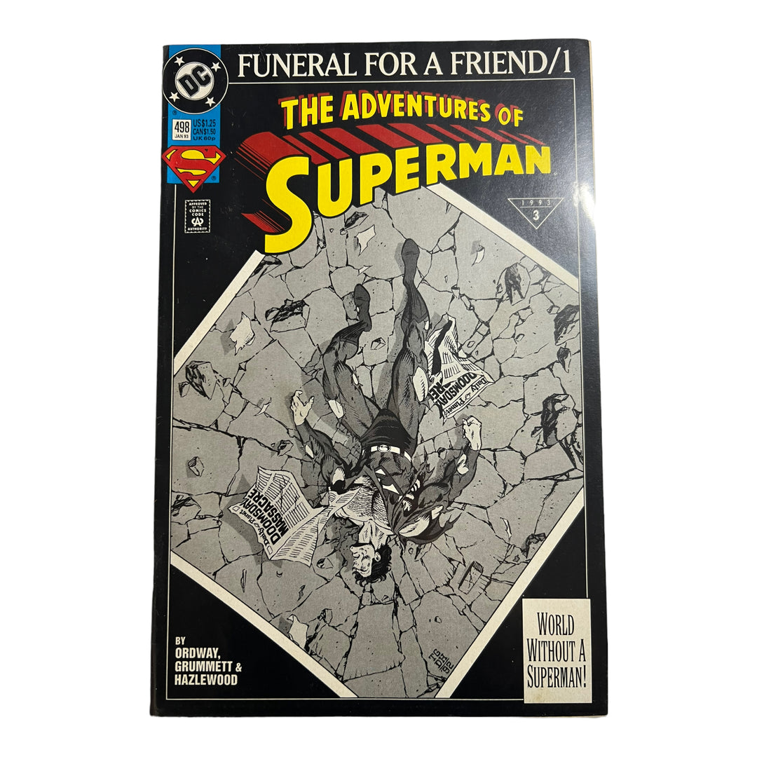 DC The Adventures of Superman #498 Jan 93
