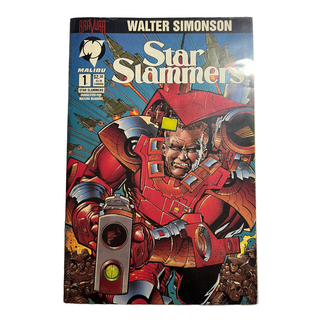 Bravura Walter Simonson Star Slammers Malibu #1