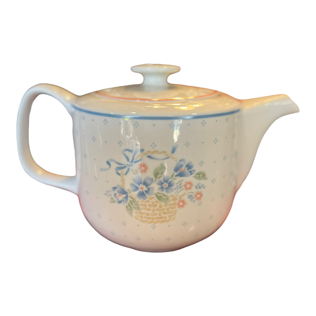 Country Corn Flower teapot