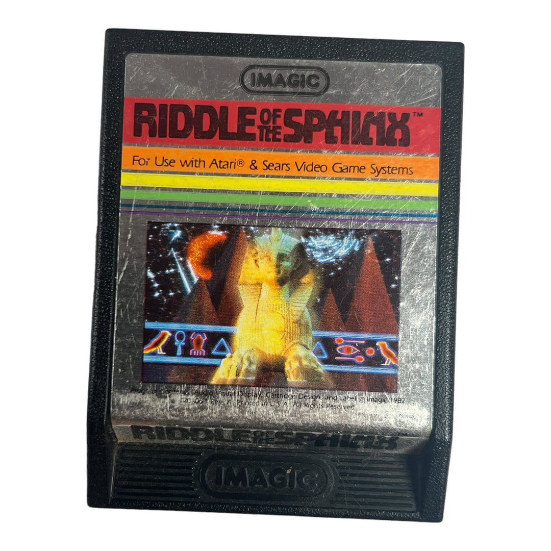 Atari 2600 Imagic Cartridge Only - Riddle of the Sphinx