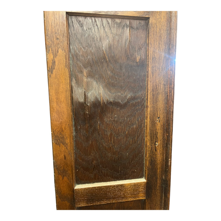 Antique Oak Hoosier Baker Cabinet with Stainless Top  PICKUP ONLY