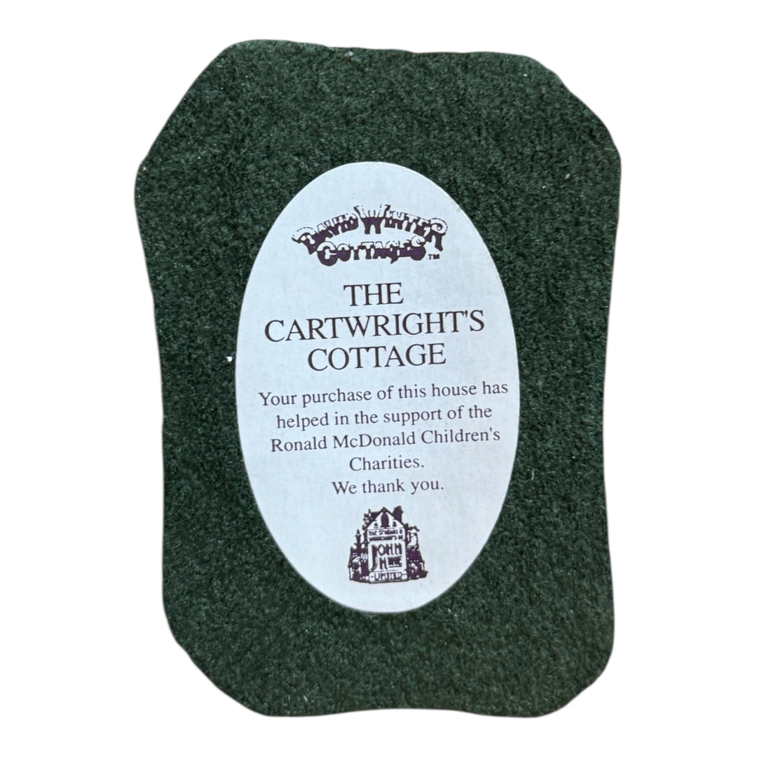 David Winter Cottages - The Cartwright's Cottage