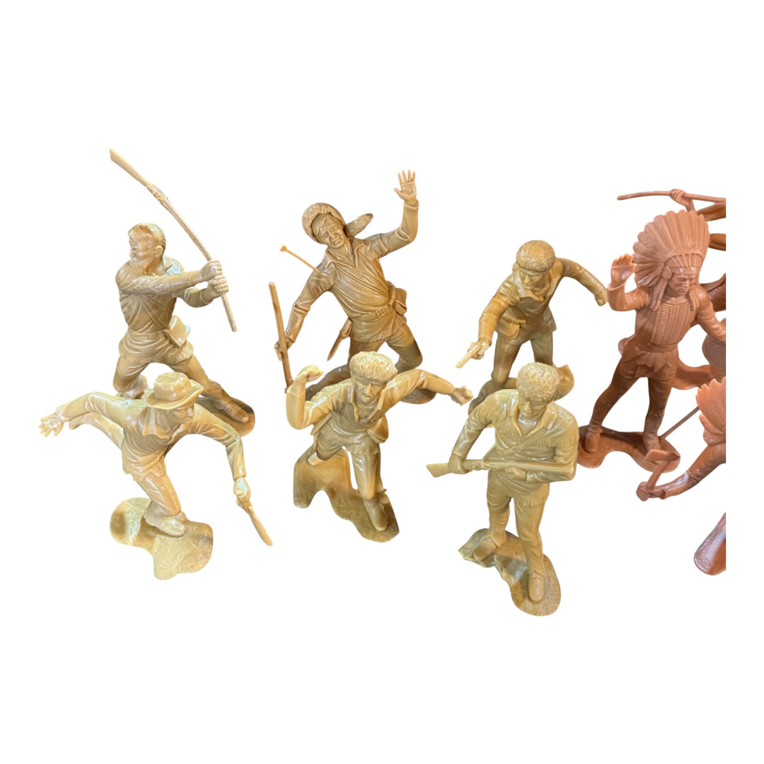 1964 Marx Native American / Cowboy Figures