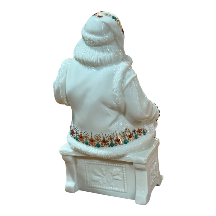 Lenox China Jewels Santa's Toyshop 6.5"