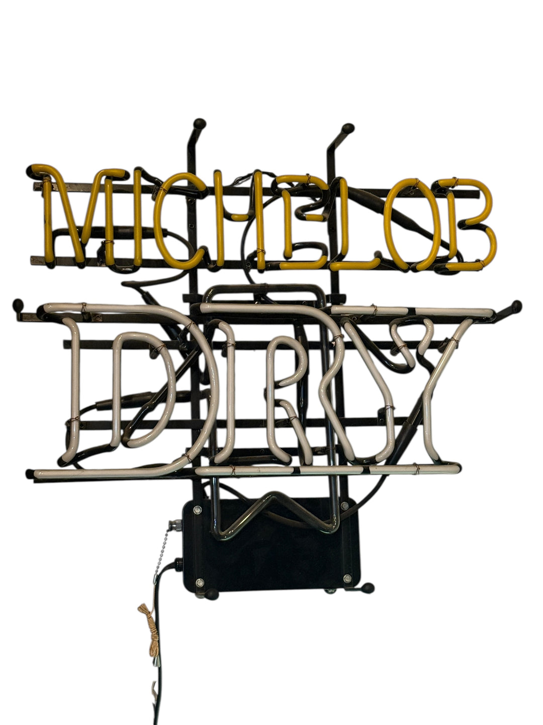 Vintage Michelob Dry Beer Sign Neon   PICKUP ONLY