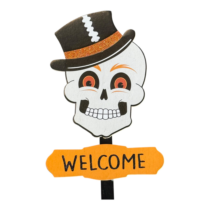 Skeleton Yard Sign / Spike