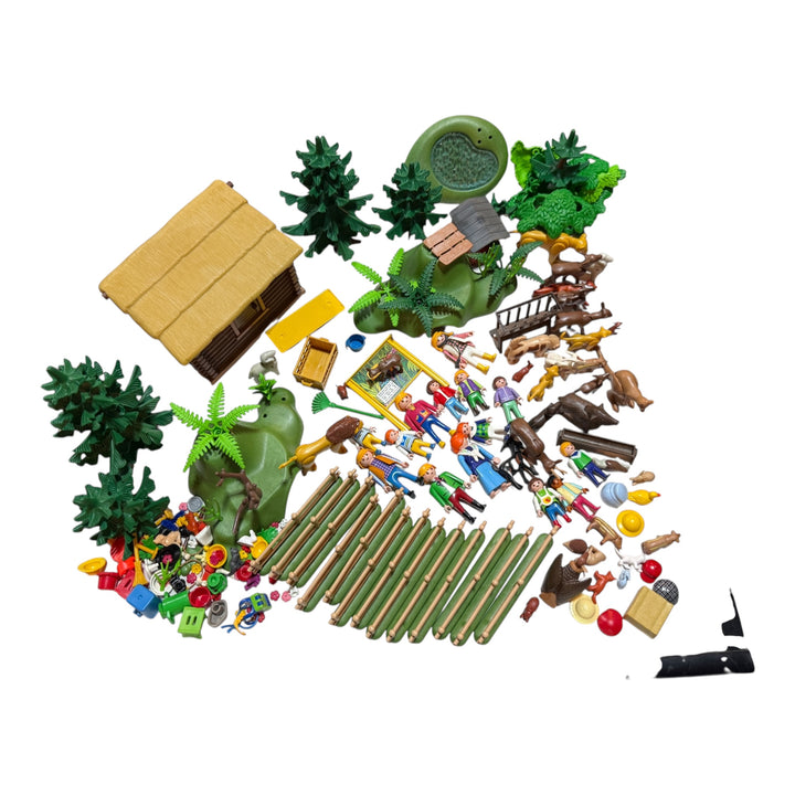 Vintage Playmobil 3638 Children's Petting Zoo Plus Extra