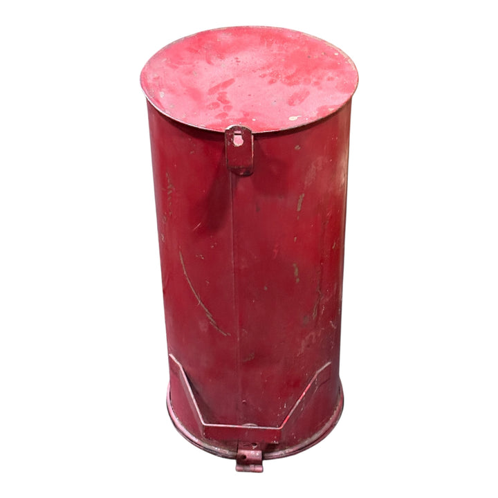 Vintage Fire Blanket Canister Container  PICKUP ONLY