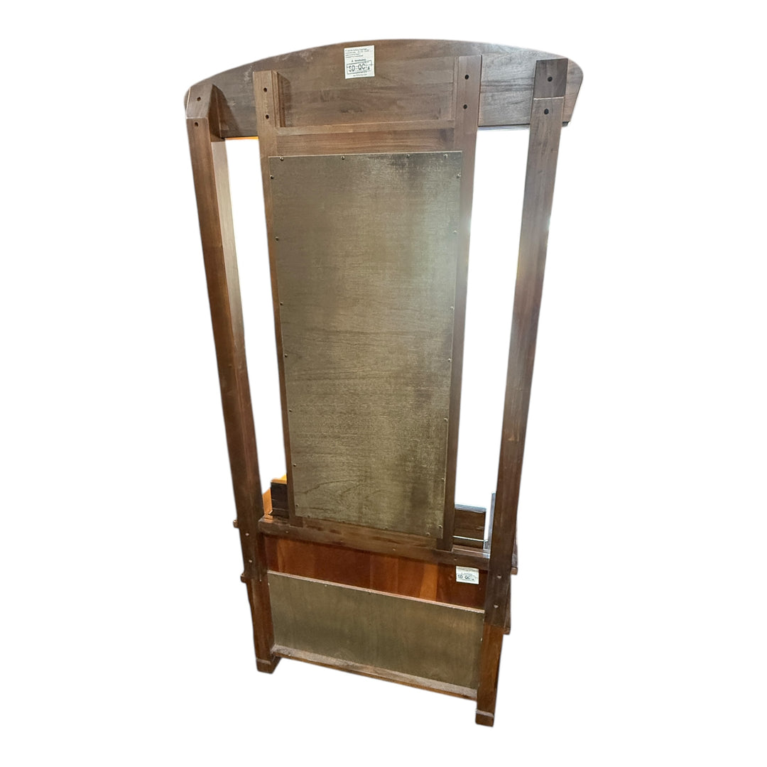 Pemberly Row 78" 4 Hook Farmhouse Wood Hat Hall Tree  PICKUP ONLY