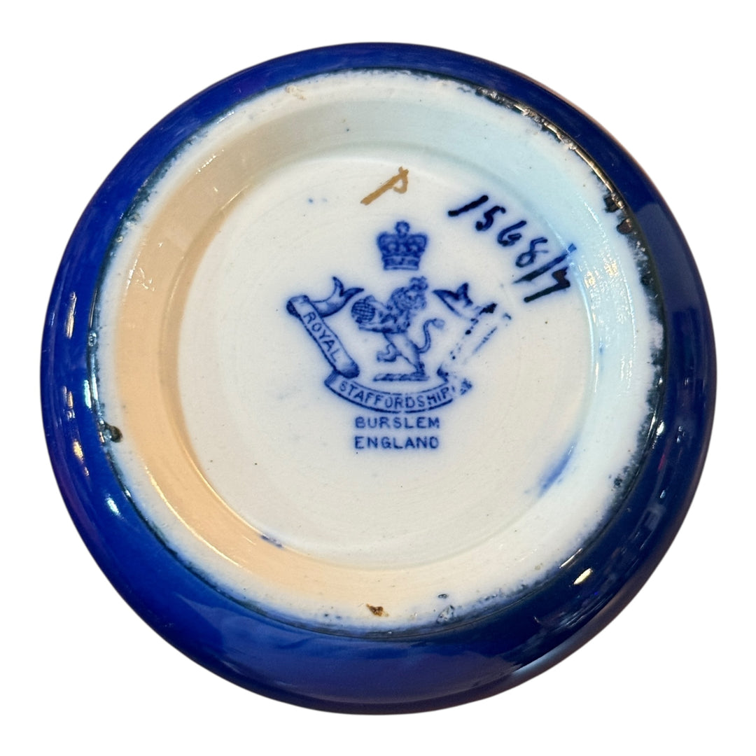 Royal Staffordshire Pottery Burslem England Vase Pair