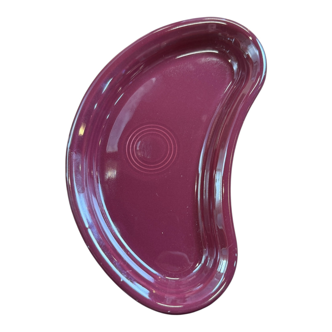 Fiesta Crescent Dish - Claret