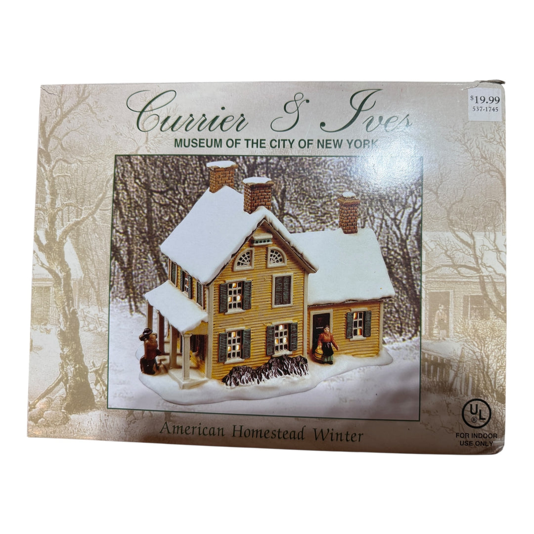 Currier &amp; Ives Museum Of The City Of New York American Homestead Winter