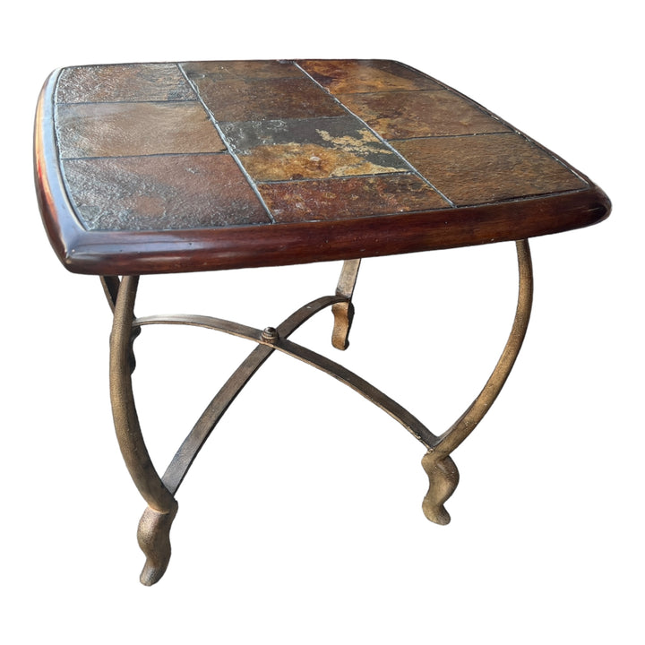 Slate/Stone Side Table   PICKUP ONLY