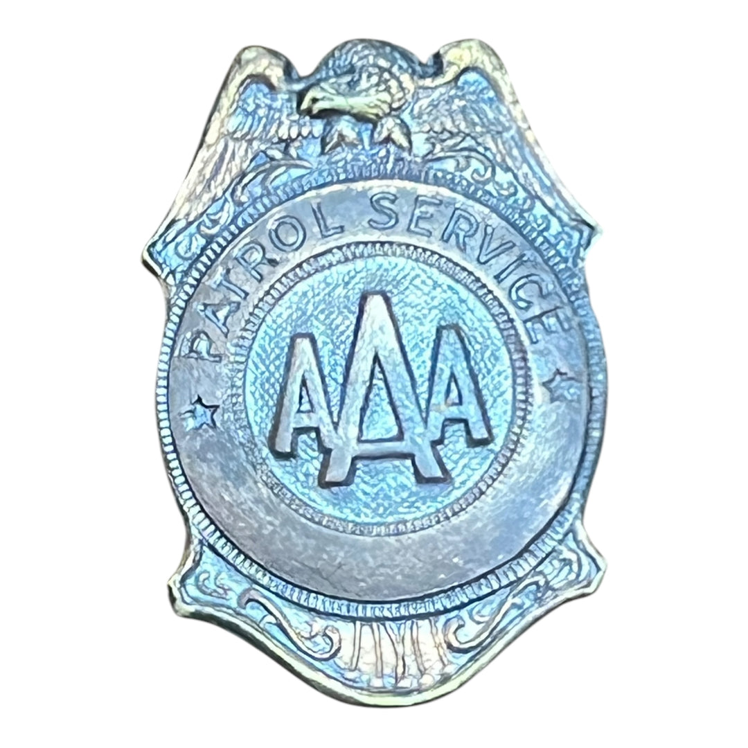 Pin - Vintage Original AAA Patrol Service Award 1" Lapel Pin