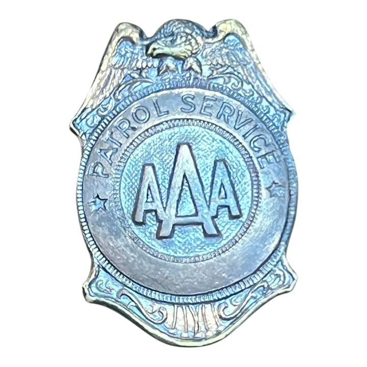 Pin - Vintage Original AAA Patrol Service Award 1" Lapel Pin