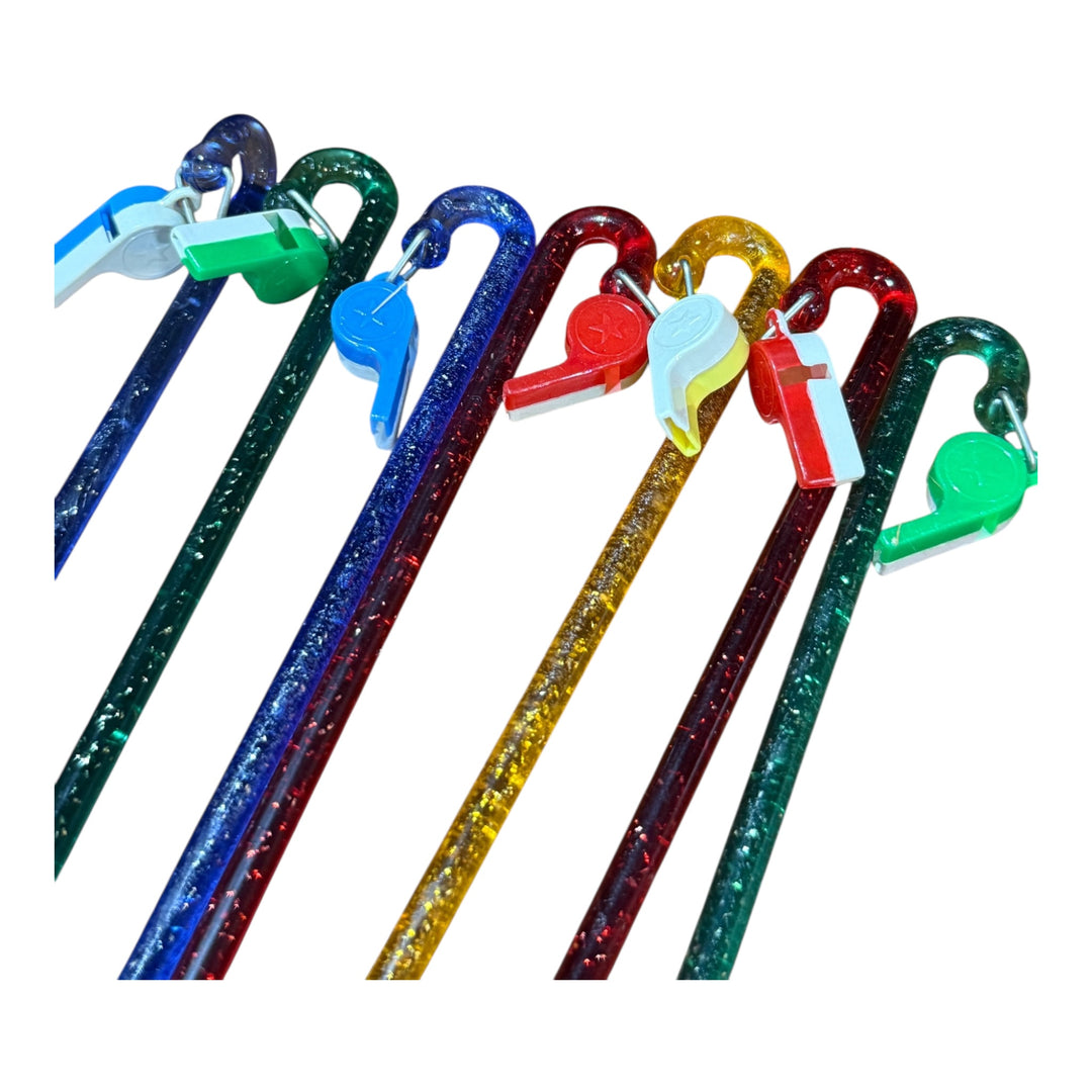 Whistle Cocktail Stirrers Mid Century Swizzle Sticks in Original Packaging